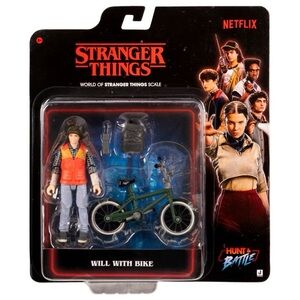 Stranger Things Will with Bike Action Figure BN